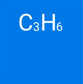 Propylene molecule